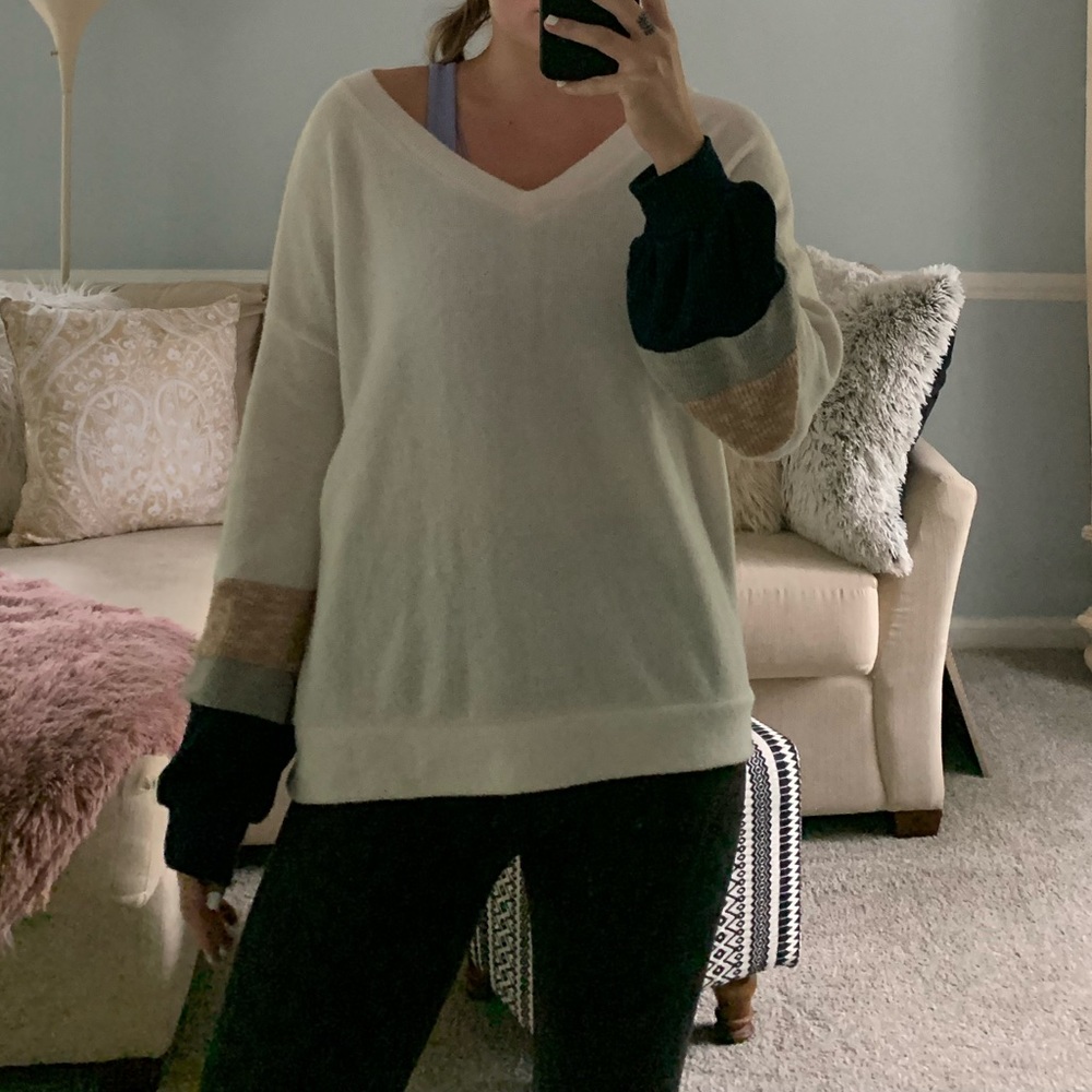 White sweater